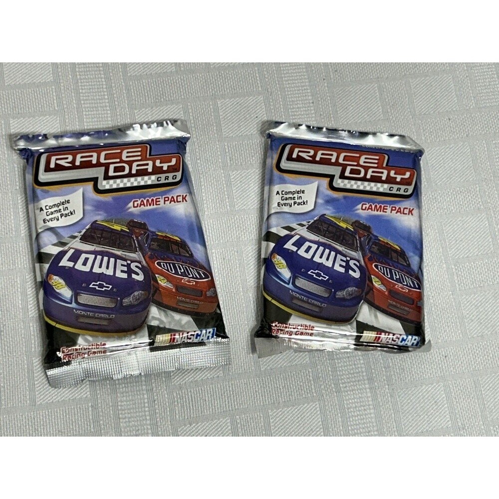 2005 WIZKIDS NASCAR RACE DAY 2 SEALED GAME PACKS GAME Racing Cards